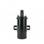 CHEVY FORD HOT ROD IGNITION COIL NEW TYPE "CLASSIC CANISTER" REPLACEMENT HIGH SPARK COIL - BLACK
